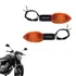 Seta Pisca Gvs Fazer 250 2006 2008 Par Laranja