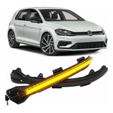 Seta Pisca Retrovisor Led Dinâmico Golf Gti Tsi Mk7 Jettagli