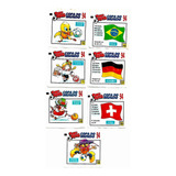 Sete Figurinhas Ping Pong Copa 94 Originais