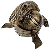 SEWACC Antigo Romano Da Guerra Capacete Escudo Chapéu De Cavaleiro Samurai De Soldado Adulto Chapéu De De Soldado Traje De Soldado Masculino Vestuário Plástico Cara Inventar