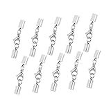 Sewroro 10pcs Corda Fechos De Tubo