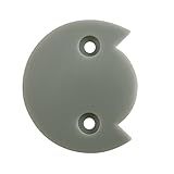 Sfor - Cantoneira De Fixação Para Espelho 90- Em Poliestireno - Cinza - Pacote Com 10 Peças