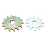 SG Store 1 Par De Engrenagens Horizontais De 3 Toneladas E 4 Toneladas De Peças De Reparo De Macaco Horizontal Soquete De Dente Plano Aço Carbono Engrenagem Grande 46 51 Mm