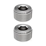 SG Store 2 Peças De Plugue De Cárter De óleo De Carro De Aço Inoxidável 304 Peça De Substituição 55189930 Cárter Do Motor M22 X 1 5 Comprimento 13 Mm Compatível Com Fiat Compatível Com Alfa Romeo