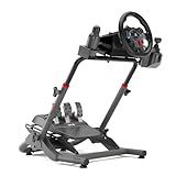 SGT Suporte Para Volante Extreme Simracing Cockpit Simulador Cinza 