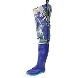 Shamjina Hip Waders  Water Resistant Hip Boots Men Women Anti Skid With Buckle Boots Thigh Waders Lightweight Wading Calças Para Escalada Jardinagem  43