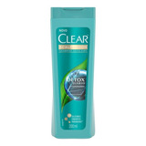Shampoo Anticaspa Detox Diário 200ml Clear