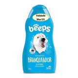 Shampoo Branqueador Beeps 500ml Para Cães Gatos Pet Society