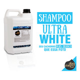 Shampoo Branqueador Ultra White Premium Dog Clean 5litros