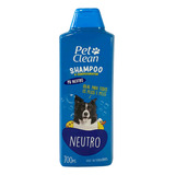 Shampoo Cães Gatos Banho E Tosa Pet Clean 700 Ml Fragrâncias