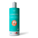 Shampoo Cloresten Antifúngico E Bacteriano Cães Gatos 500 Ml