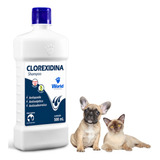 Shampoo Clorexidina 500ml Dermatite Seborreia Alergias