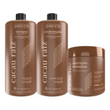 Shampoo Condicionador Nutrição Cacau Raiz Dacca Profissional
