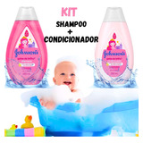 Shampoo E Condicionador Infantil Johnson s Gotas De Brilho