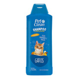 Shampoo E Condicionador Pet Clean 700 Ml Para Gatos