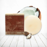 Shampoo Em Barra Sólido Coconut 70g   Arte Dos Aromas