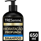  Shampoo Hidratação Profunda Frasco 650ml Tresemmé