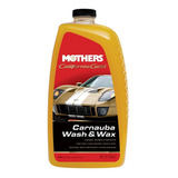 Shampoo Mothers Cera Carnaúba Wash E Wax California Gold 1 8
