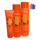 Shampoo Onixx Brasil Profissional Vitamina Capilar Tratamento Manutenção Reconstrução Capilar De Cenoura E Brilho En Frasco De 850ml De 850g