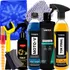 Shampoo Para Veículo Vonixx Kit Lavagem Automotiva Moto Carro Shampoo Cera Pretinho Desengraxante Concentrado Em Garrafa Com Aroma Limpeza