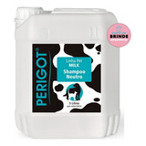 Shampoo Perigot Milk Neutro 5l Profissional Banho E Tosa Tom De Pelagem Recomendado Claro escuro