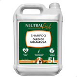 Shampoo Pet Cachorro E Gatos Antifúngico 5lts Melaleuca