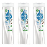 Shampoo Seda 325ml Oleo De Coco kit C 3un
