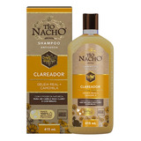 Shampoo Tio Nacho Antiqueda Clareador 415ml Com Camomila