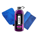 Shampoo V floc Vonixx 3l Mais Toalha Secagem Luva Microfibra