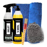Shampoo V mol Delet Vonixx Limpa Borracha Luva Pano Pincel