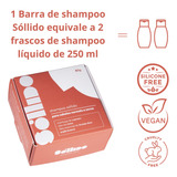 Shampoo Vegano Barra Sóllido 80g Cabelos