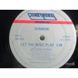 Shannon Let The Music Play 12 Single Importado Freestyle