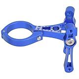 Shanrya Suporte Para Gaiola De Garrafa De água Adaptador De Gaiola De Garrafa De Liga De Alumínio Azul Vermelho Preto Para Acessórios De Mountain Bike Azul 