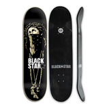 Shape De Skate Black Star Fiberglass
