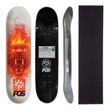 Shape De Skate Progress Pgs Fiberglass Nature 8 0 Lixa G
