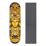 Shape Maple Hondar Eve Foil Dourado 8 0 Lixa Emborrachada