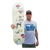 Shape Mike Vallely Autografado The Berrics Edição Raríssima