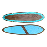 Shape Reflect Cruiser Hawaii Tail C Lixa Verde Skateboard