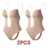 Shapewear Feminino, Decote Em V Profundo Aberto Nas Costas T