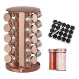 Shark Shb 24 Blue Porta Temperos Condimentos 20 Potes Giratorio Rose Gold