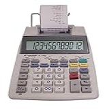 Sharp Electronics Calculadora De Impressão El-1750v 2 Linhas/seg 7,6 Cm, Branco