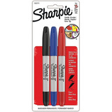Sharpie | 1812771 | Canetas Marcador Permanente | Twin Tip