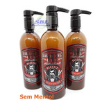 Shaving Gel Barbear Silver Line Classic Sem Mentol 3 X 500gr
