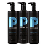 Shaving Gel De Barbear Play Menthol 1kg Pezinho Caixa 3 Unid