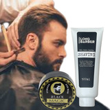 Shaving Gel Para Um Melhor Barbear 500ml E Pomada Black 120g