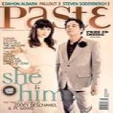 She   Him  December 2008   January 2009 Paste Magazine  Single Copy   Bonus Cd   Issue  49 