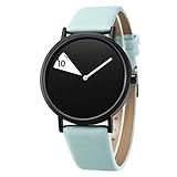 SHENGKE Relógio Criativo Com Pulseira Ultrafina Casual Moderno Quartzo Minimalista Verde Menta Movimento De Quartzo