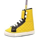 Shenruifa Putter Blade Head Cover Funny Shoe Shaped PU Leather Putter Headcover Protector Amarelo 