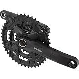 Shimano Alivio FC-MT210-3 - 170 Mm- 9 Velocidades- 44-32-22t- Rebitado- Interface De Eixo Hollowtech II- Preto