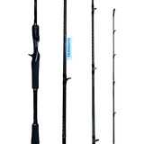 Shimano Curado Serie Brasil Cdc58mhsaa Vara Para Carretilha 5 8 1 73m 10 25lb Cor Preto